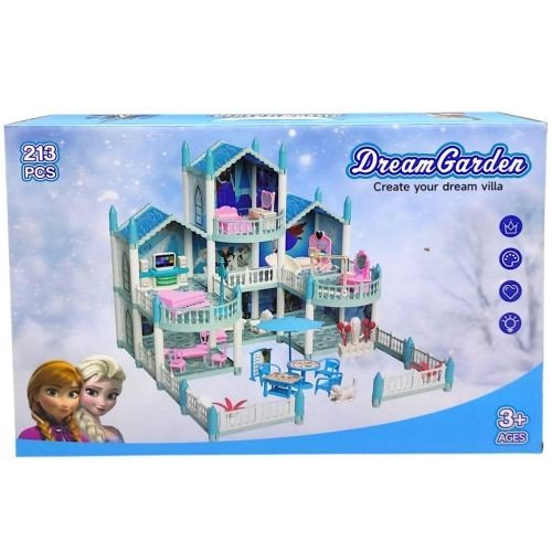 Ляльковий будиночок з меблями та аксесуарами