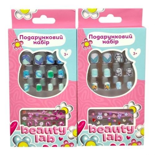 Аксесуари (накладні нігті, нвліпки, пінцет) мікс видів