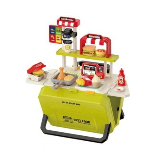 Кафе-фаст фуд, аксесуарів 36шт (зелений)