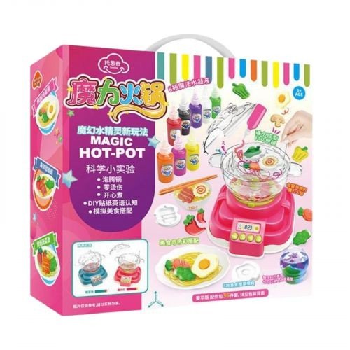 Набір для творчості (аквагель, форми, варильна поверхня, горщик для варіння, ефект закипання води, підсвітка, озвучення англійською мовою, в коробці)