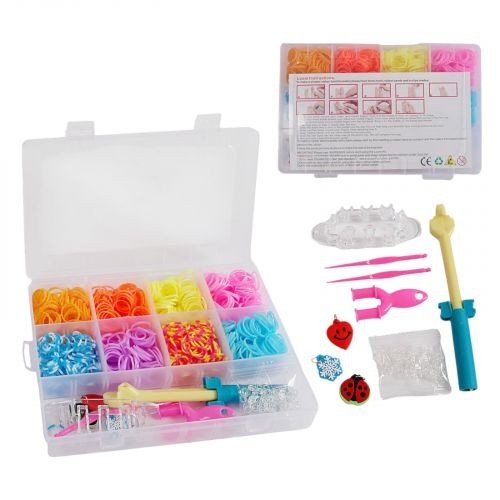 Набір резиночок для плетіння в боксі