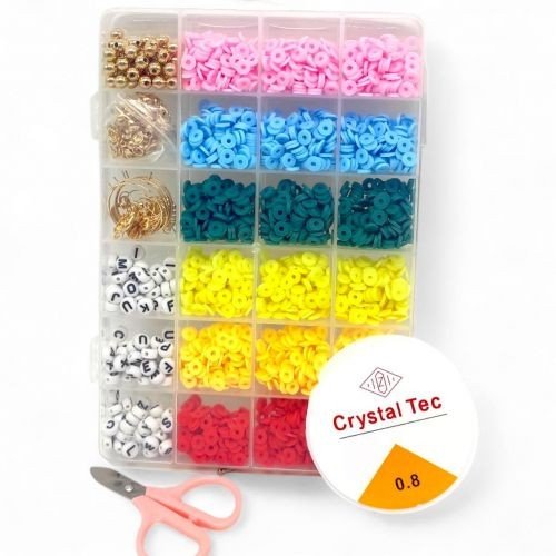 Набір бісеру (ножиці та волосінь у комплекті)