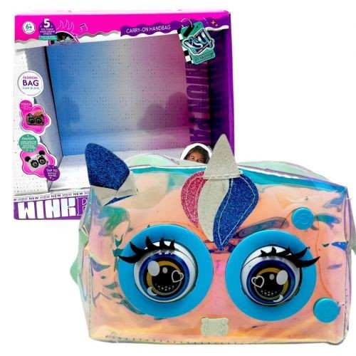 Інтерактивна сумочка (кліпає, звуки, музика, реагує на дотик)