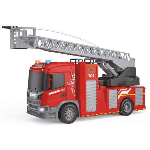 Автомодель серии "Big Truck" – ПОЖАРНАЯ МАШИНА SCANIA (свет, звук)
