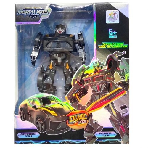 Трансформер (робот/легкове авто) чорний