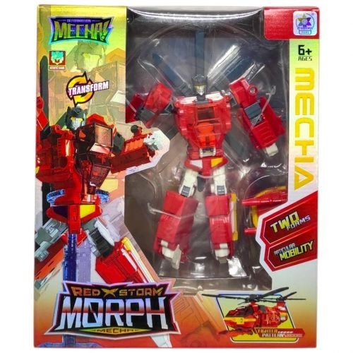 Трансформер (робот/транспорт) червоний