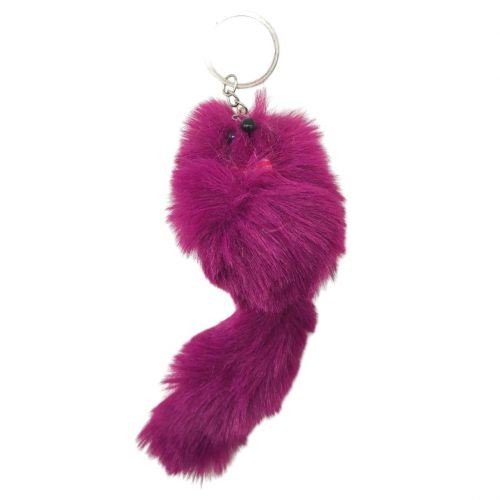 Брелок ЛИСИЧКА (ПУРПУРНИЙ)