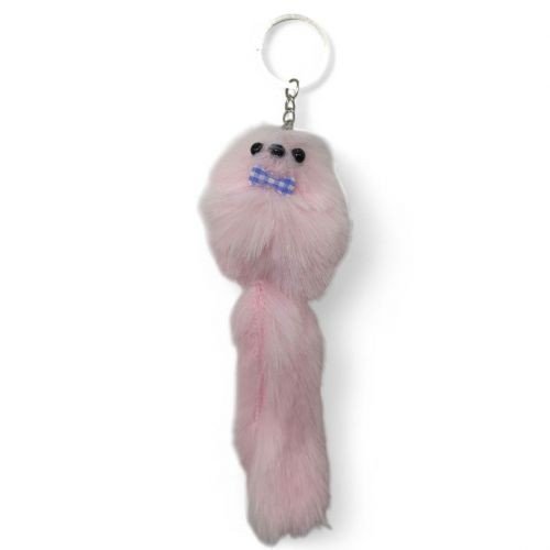 Брелок ЛИСИЧКА (РОЖЕВИЙ)