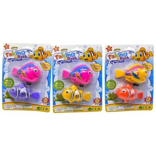 Водоплавна гра “Рибки”,  заводний механізм (мікс видів)