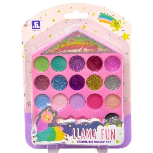 Набір косметики (17 кольорів, аплікатор, тіні, блискітки)