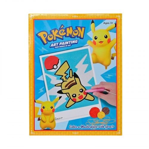 Набір для творчості "Аніме. Покемони - Пікачу" нитки, ручка, основа із липучкою, в коробці