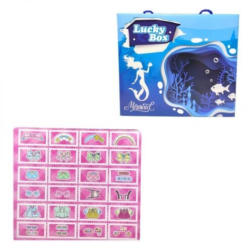 Набір прикрас адвент-календар, 24 віконця, в коробці