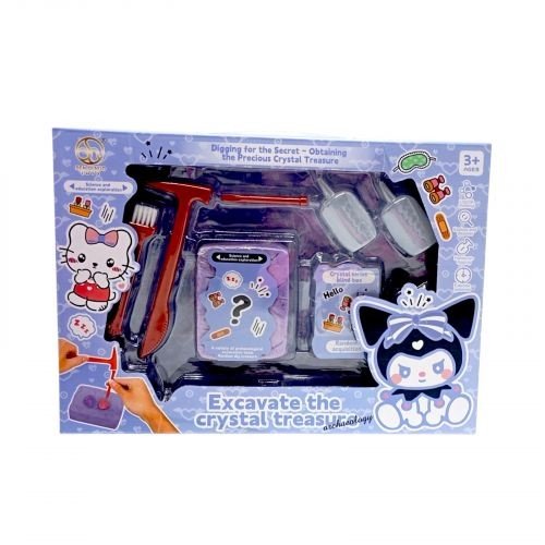 Розкопки "Аніме Санріо" інструменти, гіпсовий брикет, в коробці