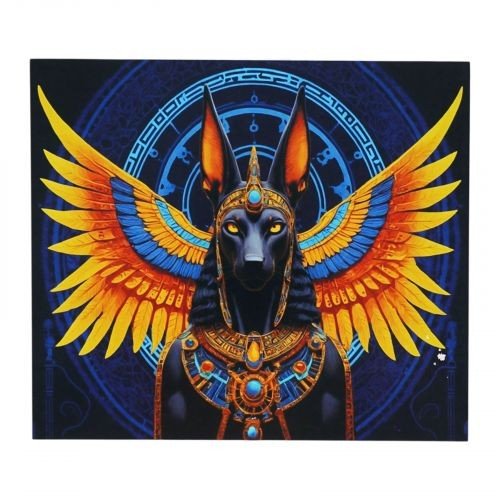 Картина за номерами "Анубіс", 40х50 см, люмінесцентні фарби (світиться у темряві) , в коробці