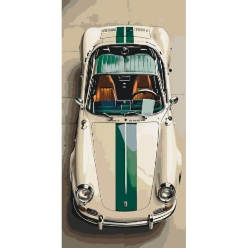 Картина за номерами "Порш" 40*80 см