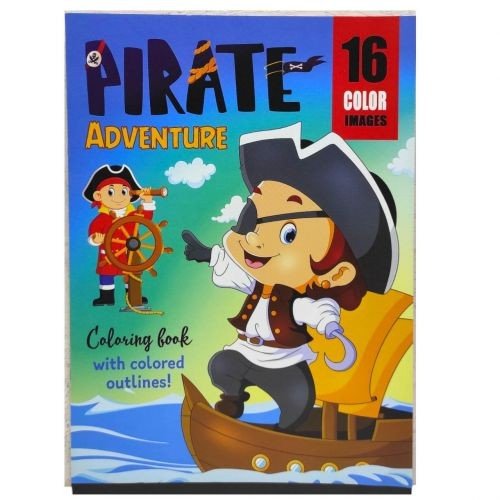 Розфарбовка,210х297 мм (PIRATE ADVENTURE)
