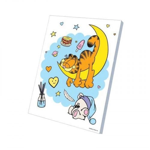 Набір для розпису по номерах 30х40 см "Солодкі сни Гарфілда"