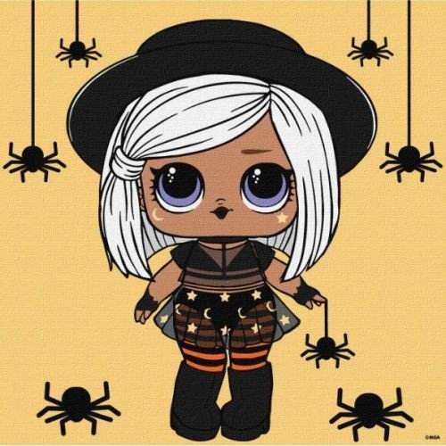 Картина за номерами "L.O.L. Surprise! Witchay Babay" 25x25см