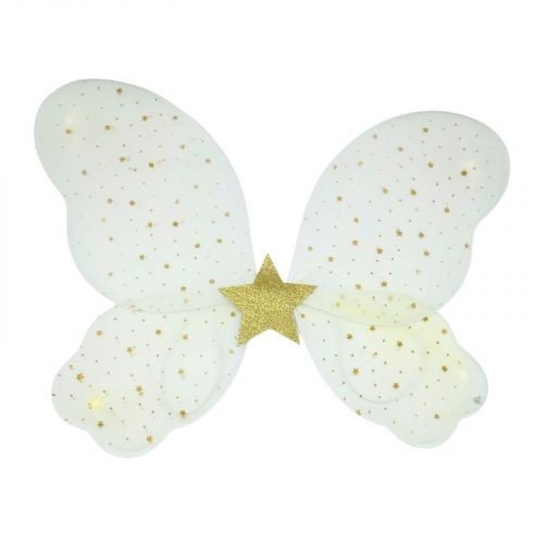 Карнавальні крила Ірідеса золото 34*49 см