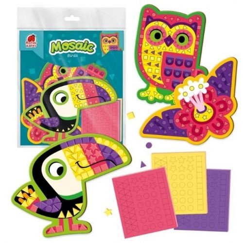 Набір для творчості (мʼяка мозаїка) "Птахи"