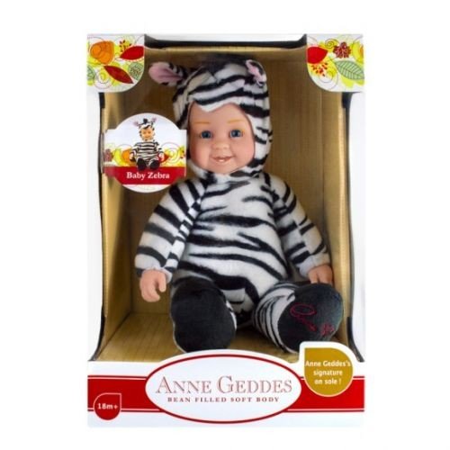 Пупс "Anne Geddes. Маленька Зебра" 31 см