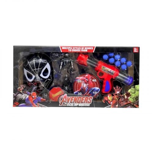 Набір ЛЮДИНА ПАВУК (ЧОРНИЙ) в коробці