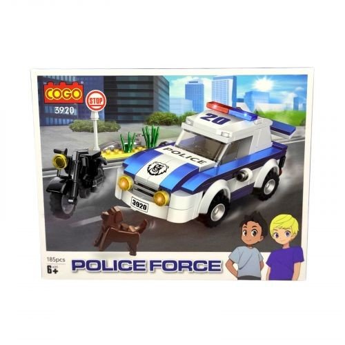 Конструктор "Поліція" (185 елм.) Утікач / COGO