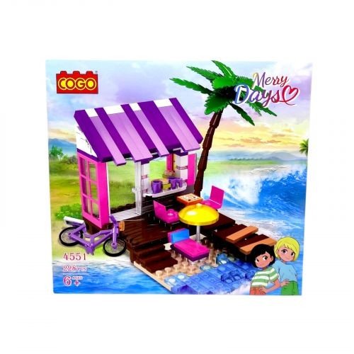 Конструктор "Дівчатка" (228 елм.) Серфінг / COGO