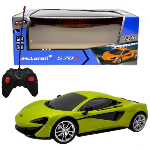 Машинка на радіокеруванні McLaren на батарейках (ОЛИВКОВА)