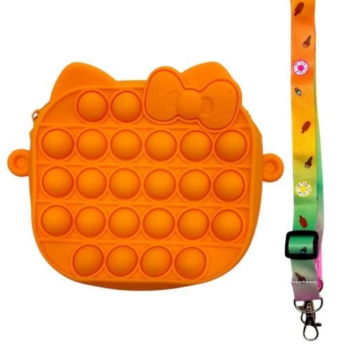 Дитяча сумочка POP IT (ПОМАРАНЧЕВА)