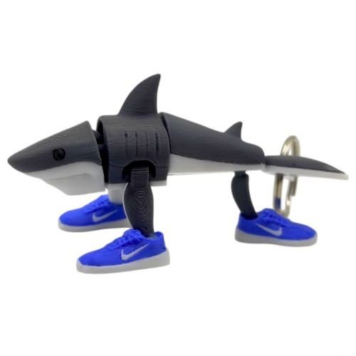 Брелок 3D друк "Брейнрот. Тралалеро Тралала"