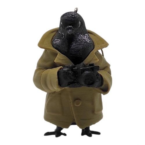 Брелок 3D друк "Брейнрот. Голубіро Шпіоніро"