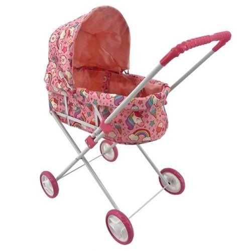 Коляска "Melogo: поні" (РОЖЕВА)