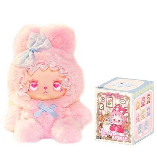 Колекційна м'яка іграшка з кільцем "Lucky Emma - Зайченята" мікс видів