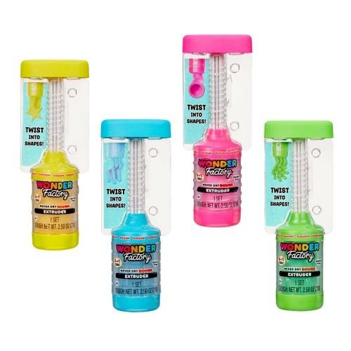 Маса для ліплення, що не засихає, Wonder Factory – Створи форму, з пресом