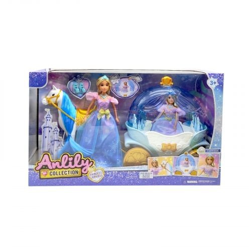 Лялька з каретою коробці