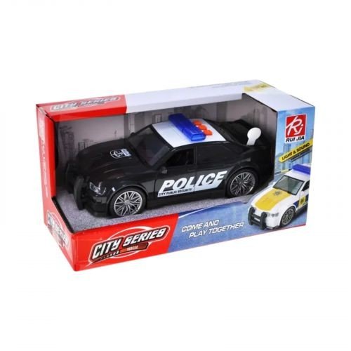 Машина інерційна "Поліція" озвучена, зі світлом, в коробці р.22x10x11,8 см