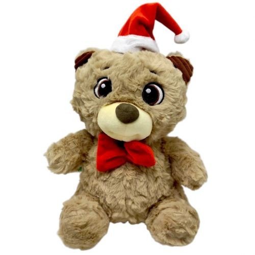 М'яка іграшка "Ведмідь новорічний" 26 см