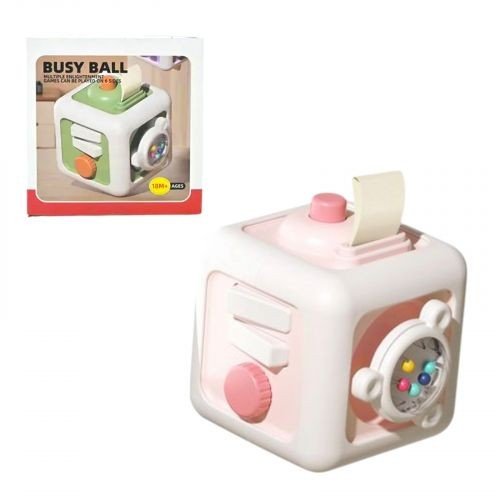 Бізіборд  в коробці, (РОЖЕВИЙ)