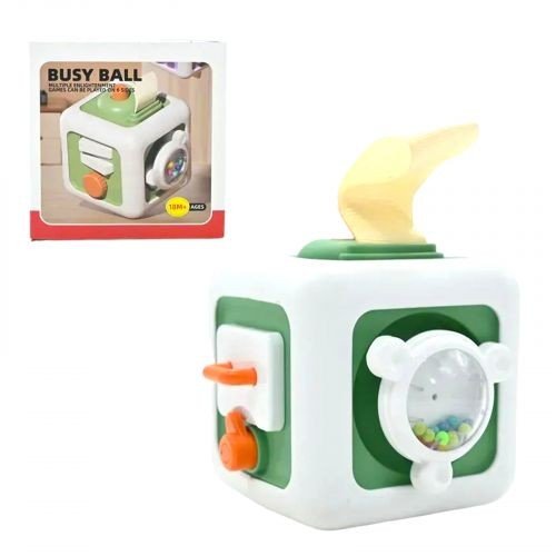 Бізіборд  в коробці, (ЗЕЛЕНИЙ)