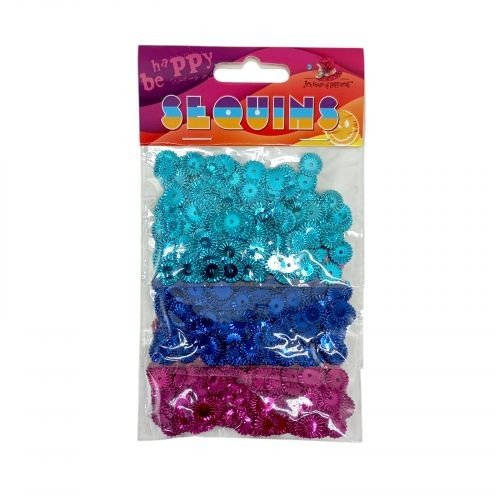 Блискітки, 10мм, 5г*3 пакетики