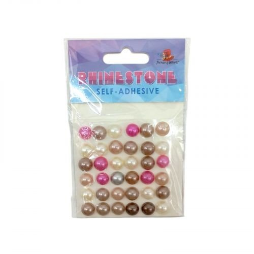 Стрази самоклеючі, 1,3см,36шт.