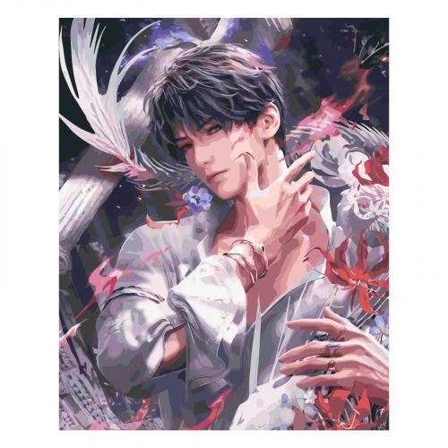 Картина за номерами Магія погляду - Love and Deepspace 40*50 см Рафаель