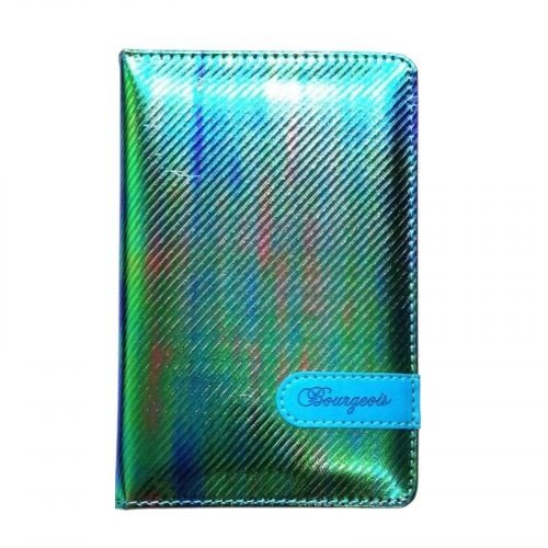 Блокнот,Кожзам,А6, 80аркушів (ЗЕЛЕНИЙ ГРАДІЄНТ)