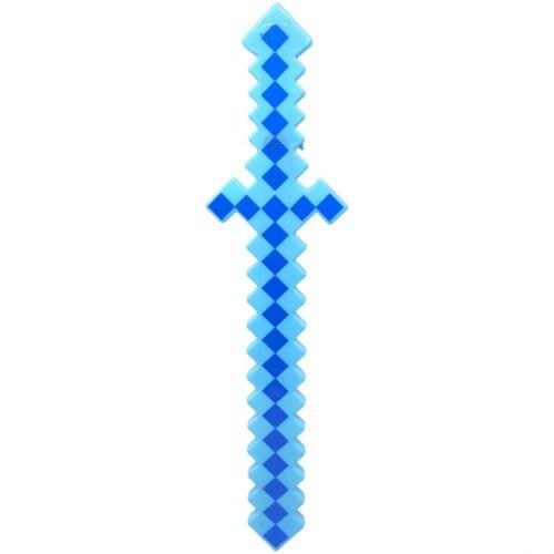 Меч зі світлом "Майнкрафт" 62 см (БЛАКИТНИЙ)