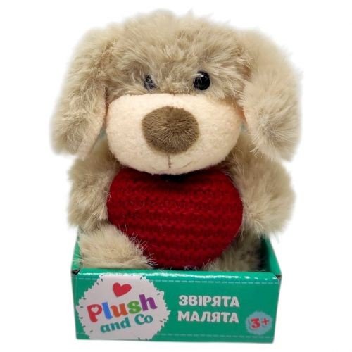М'яка іграшка "Plush and Co. Песик" (БЕЖЕВИЙ) 12 см