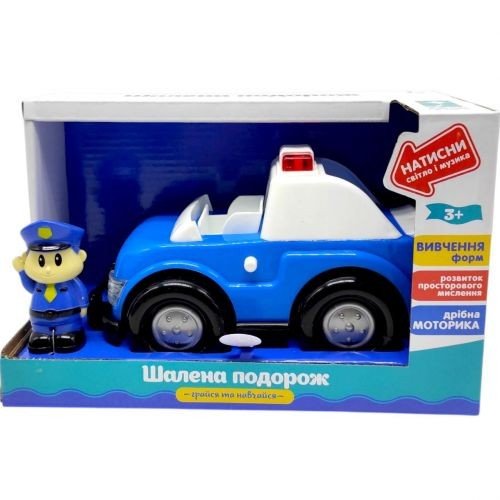 Машина музична "Грайся та навчайся" (23,5*11,5*14,5 см)