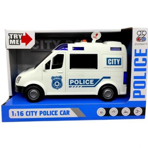 Машина "Поліція" світло,звук,двері відчиняються (короб, 26*11,5*16,5см)