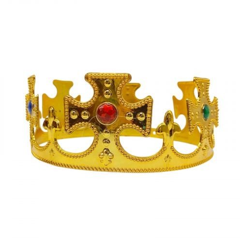 Корона святкова Короля золото