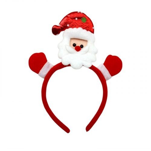 Новорічні обручі Санта 21 см